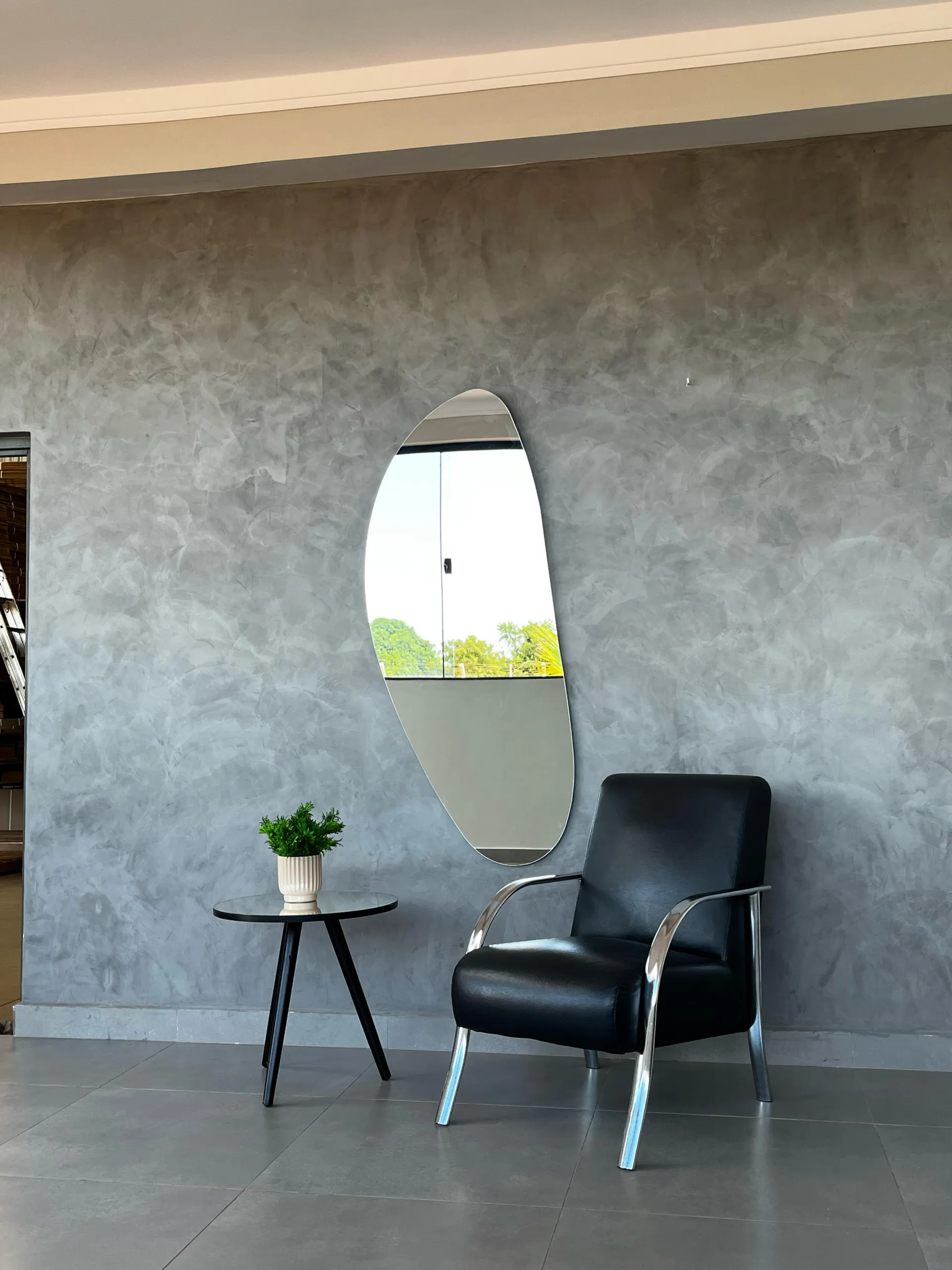Espelho Decorativo Orgânico Arello