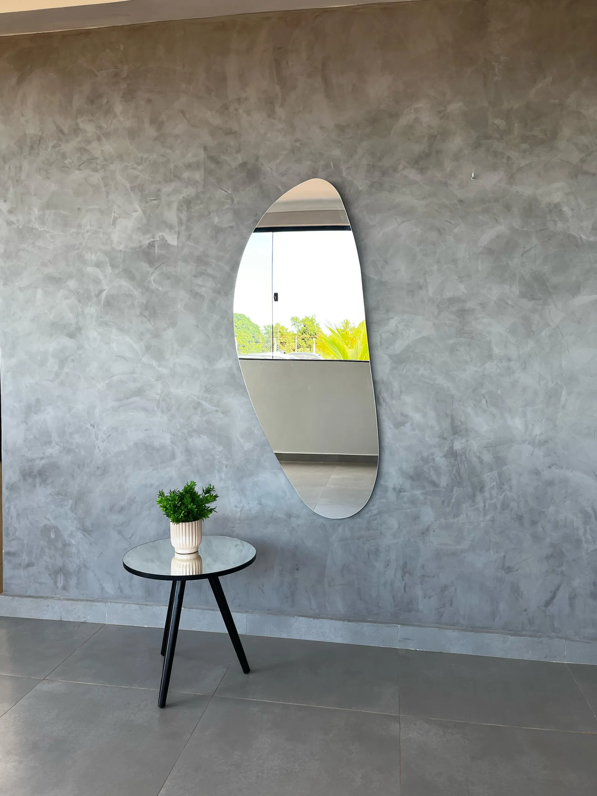 Espelho Decorativo Orgânico Arello