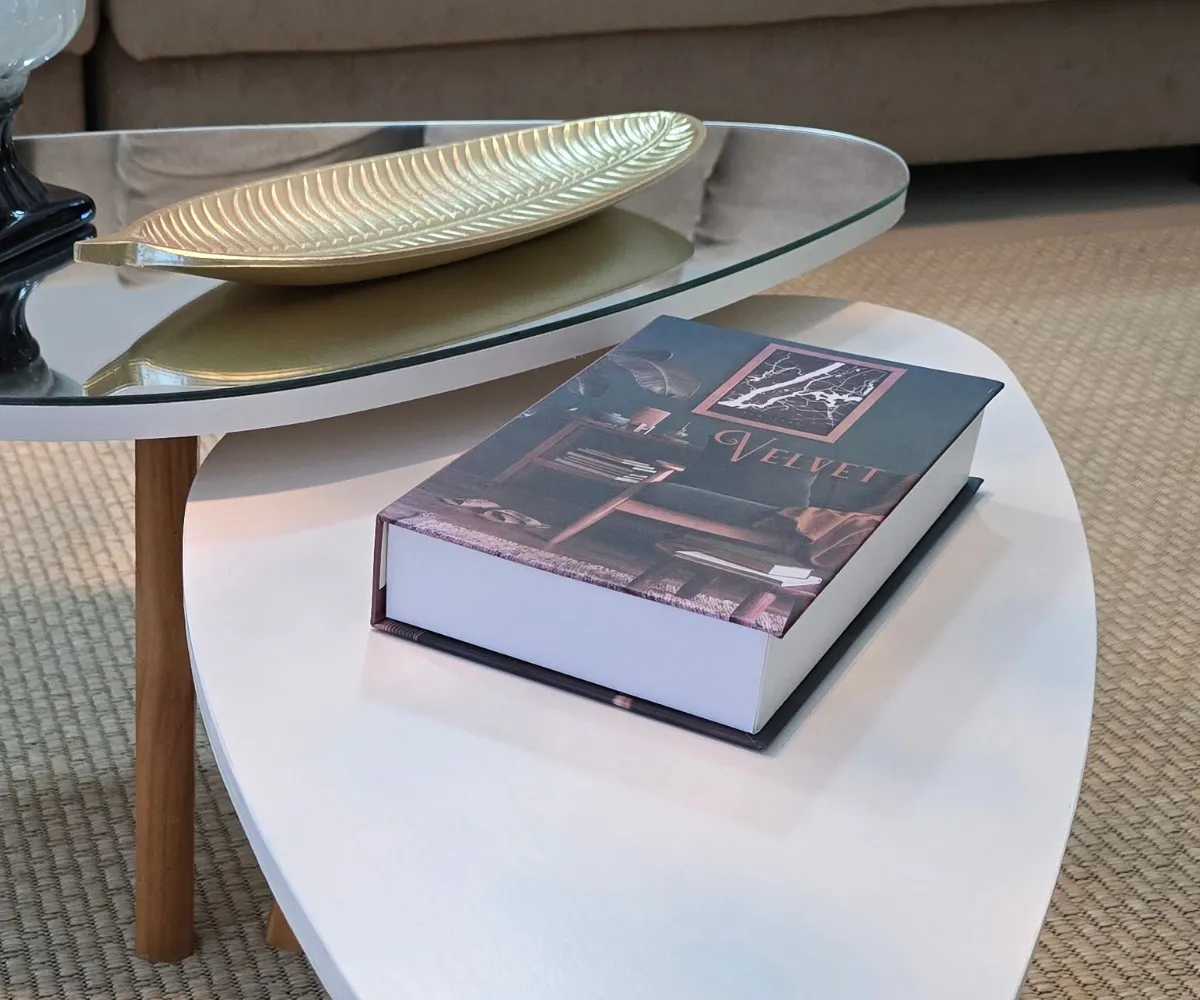 Conjunto de Mesa de Centro Orgânica Paris